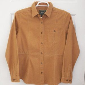 NWT Woolrich LS Chamois Cotton Shirt, Womens Large